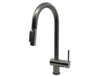 Змішувач кухонний Fabiano FKM 3127 Black Steel