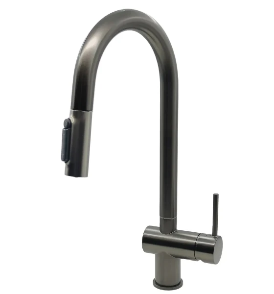 Змішувач кухонний Fabiano FKM 3127 Black Steel