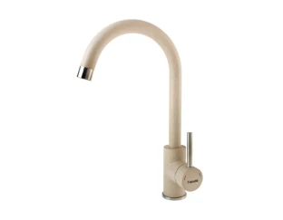 Смеситель кухонный Fabiano FKM-41 S/Steel Beige