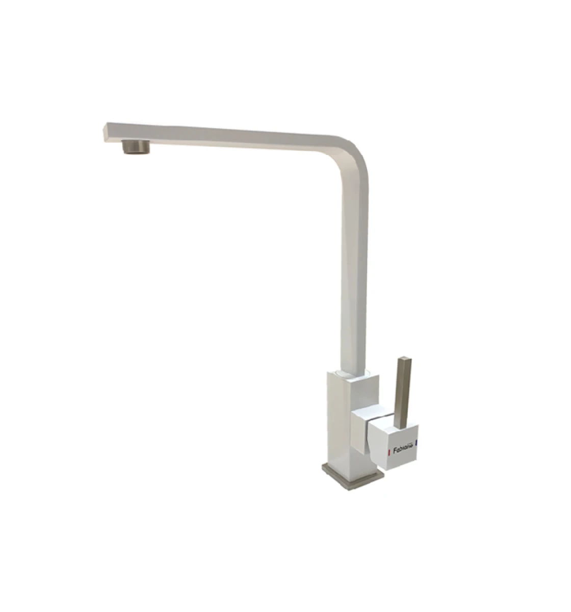 Смеситель кухонный Fabiano FKM 52 SS Alpine White