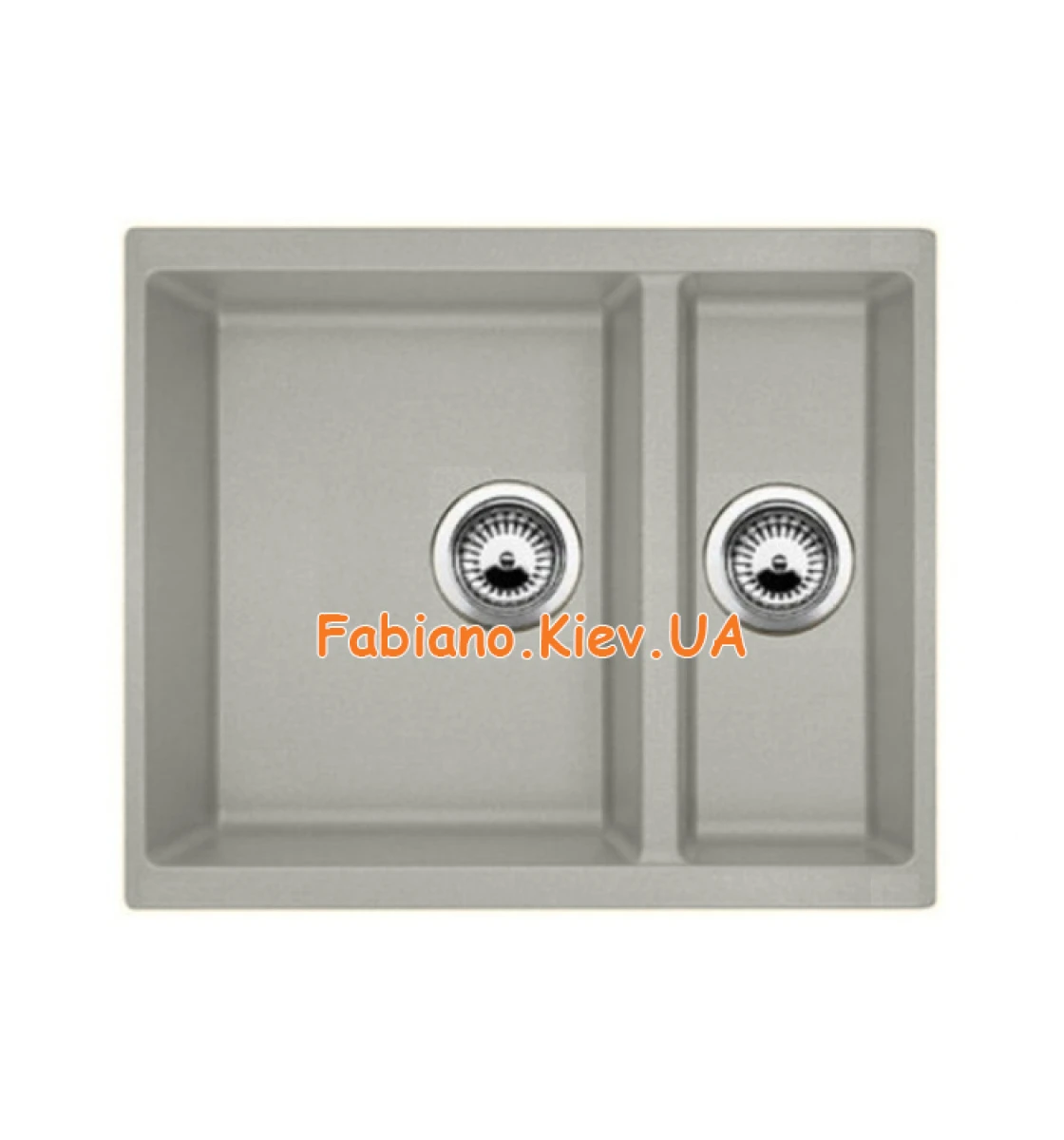 Кухонная мойка Fabiano Quadro 56x46x15 Beton