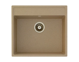 Кухонная мойка Fabiano Quadro 56x51 Beige