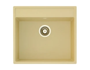 Кухонна мийка Fabiano Quadro 56x51 Cream