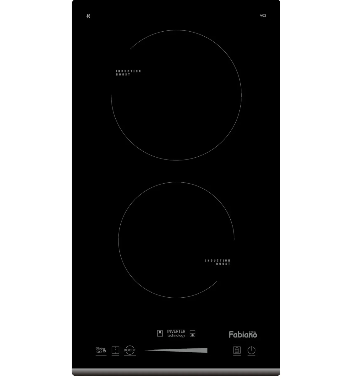 Індукційна варильна поверхня Fabiano SIH 322 INV Black