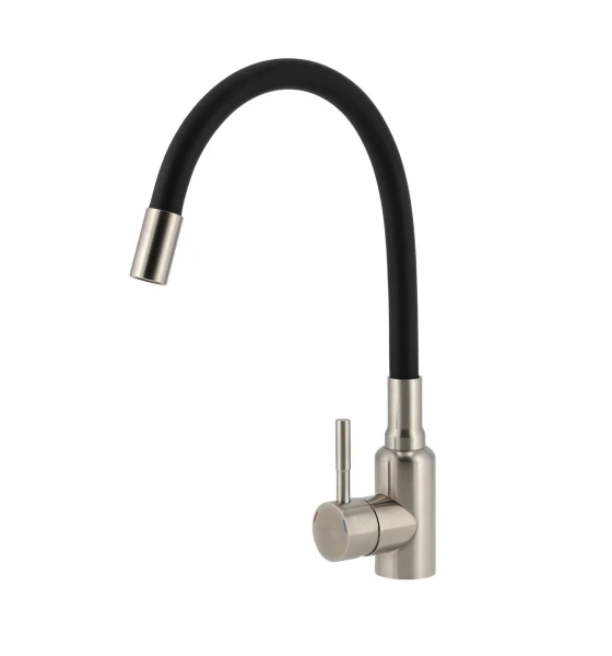 Змішувач GRANADO Burela inox (black)