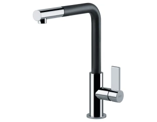 Смеситель кухонный Franke Neptune Evo (115.0373.930) хром/черный
