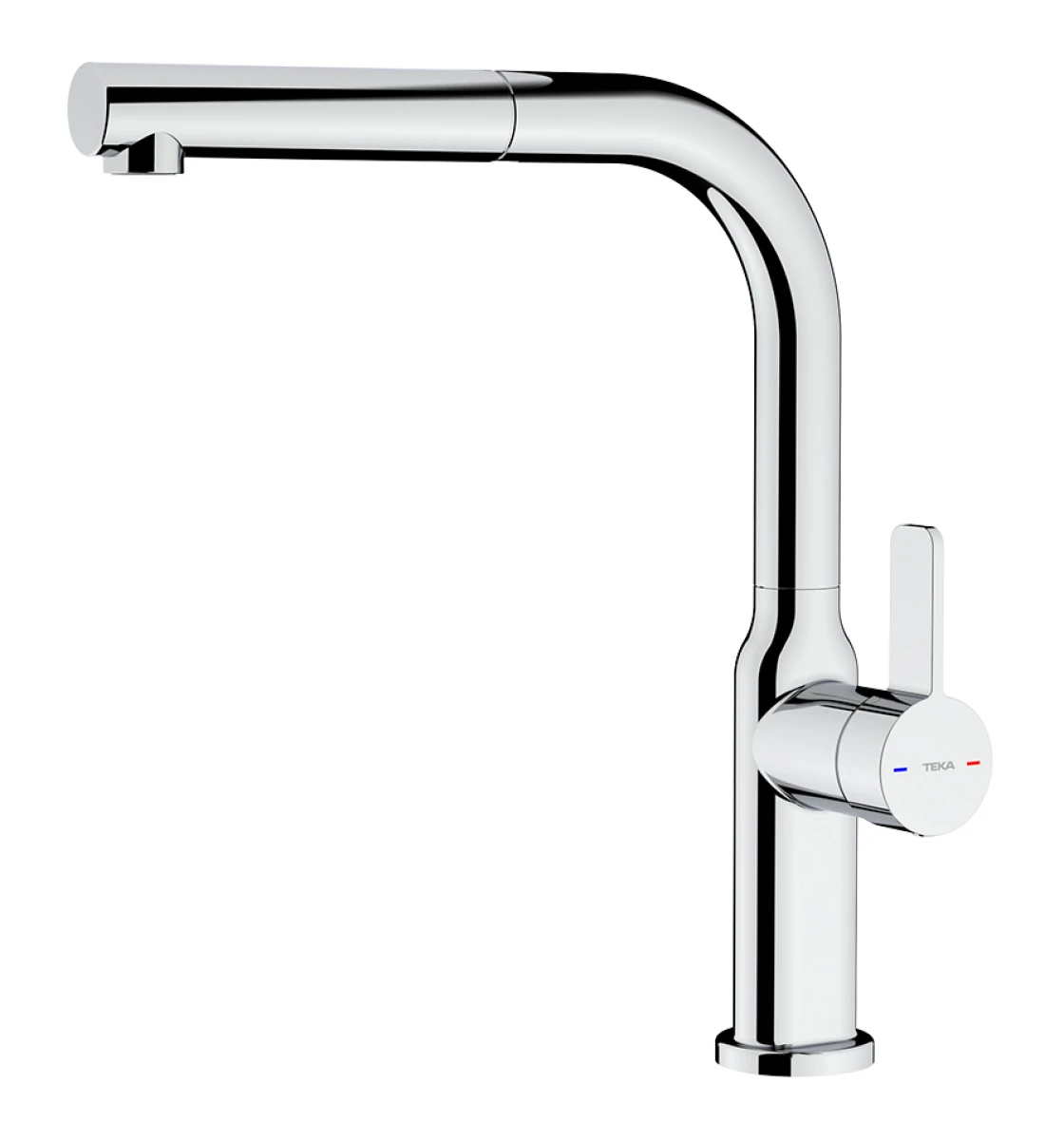 Смеситель кухонный Teka OVAL 938 (116020018) хром