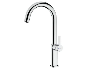 Смеситель кухонный Teka OVAL 915 (116030063) хром