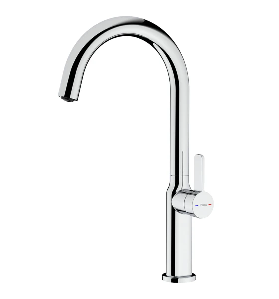 Смеситель кухонный Teka OVAL 915 (116030063) хром