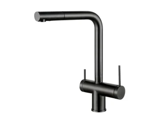 Змішувач кухонний Fabiano FKM 31.14 SS Nano Graphite