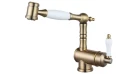 Змішувач кухонний Fabiano FKM 67P SS Brass Antique Фото №1