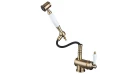 Змішувач кухонний Fabiano FKM 67P SS Brass Antique Фото №3