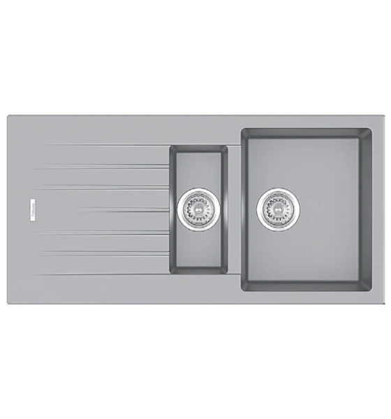 Кухонная мойка Fabiano Classic 100x50x15 Grey Metallic