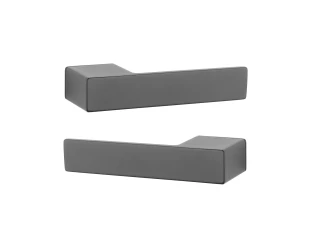 Дверна ручка APRILE Ludisia RTH Lock BK, чорний матовий
