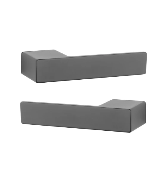 Дверна ручка APRILE Ludisia RTH Lock BK, чорний матовий