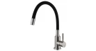 Змішувач кухонний Fabiano FKM 56 SS Flex Inox Фото №1