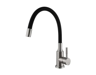 Змішувач кухонний Fabiano FKM 56 SS Flex Inox