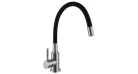 Змішувач кухонний Fabiano FKM 56 SS Flex Inox Фото №2