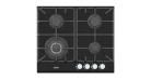 Газова варильна поверхня Fabiano FHG 1044 VGHT2 Black Glass Фото №2