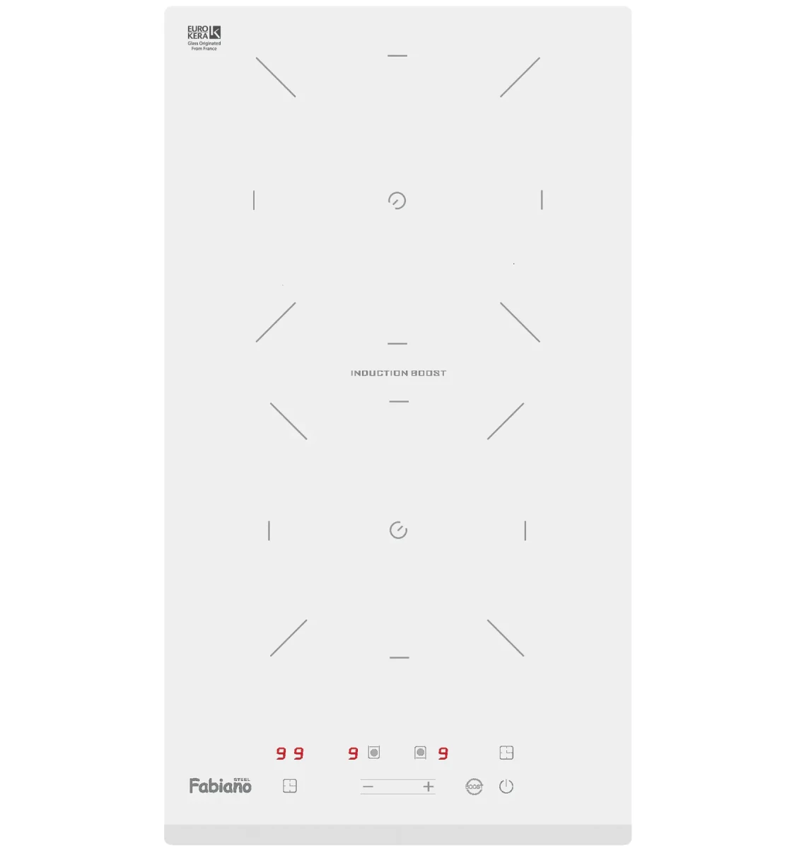 Індукційна варильна поверхня Fabiano FHI 172 ITC2 White
