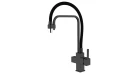 Змішувач кухонний Fabiano FKM 3111 Black Steel Фото №1