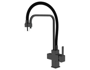 Змішувач кухонний Fabiano FKM 3111 Black Steel