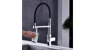 Смеситель кухонный Fabiano FKM 3119PX Black Steel Фото №7