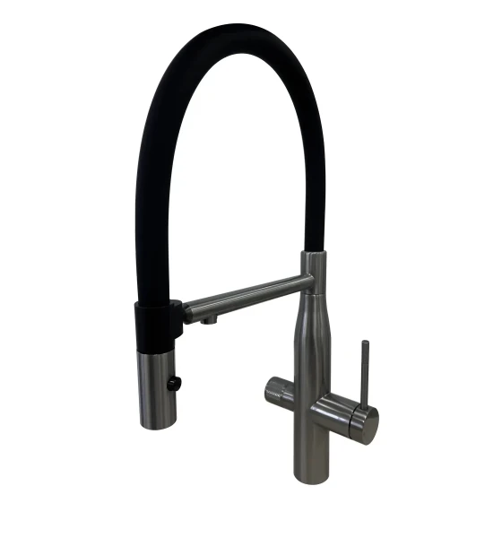 Змішувач кухонний Fabiano FKM 3125 SS Nano Graphite