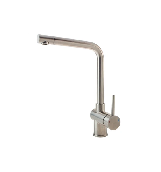 Смеситель кухонный Fabiano FKM-45 S/S Inox