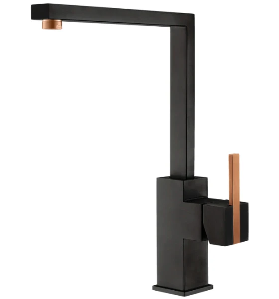 Смеситель кухонный Fabiano FKM 69 SS Velvet Black Cooper