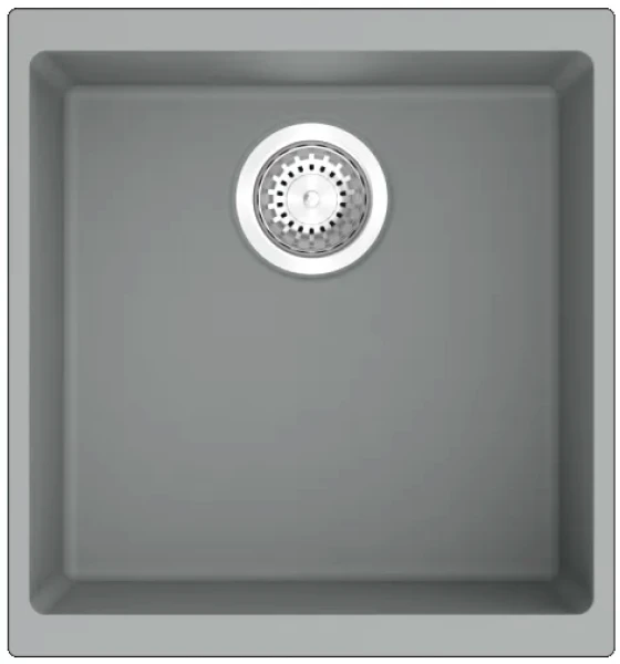 Кухонна мийка Fabiano Navio 43x46 Grey Metallic