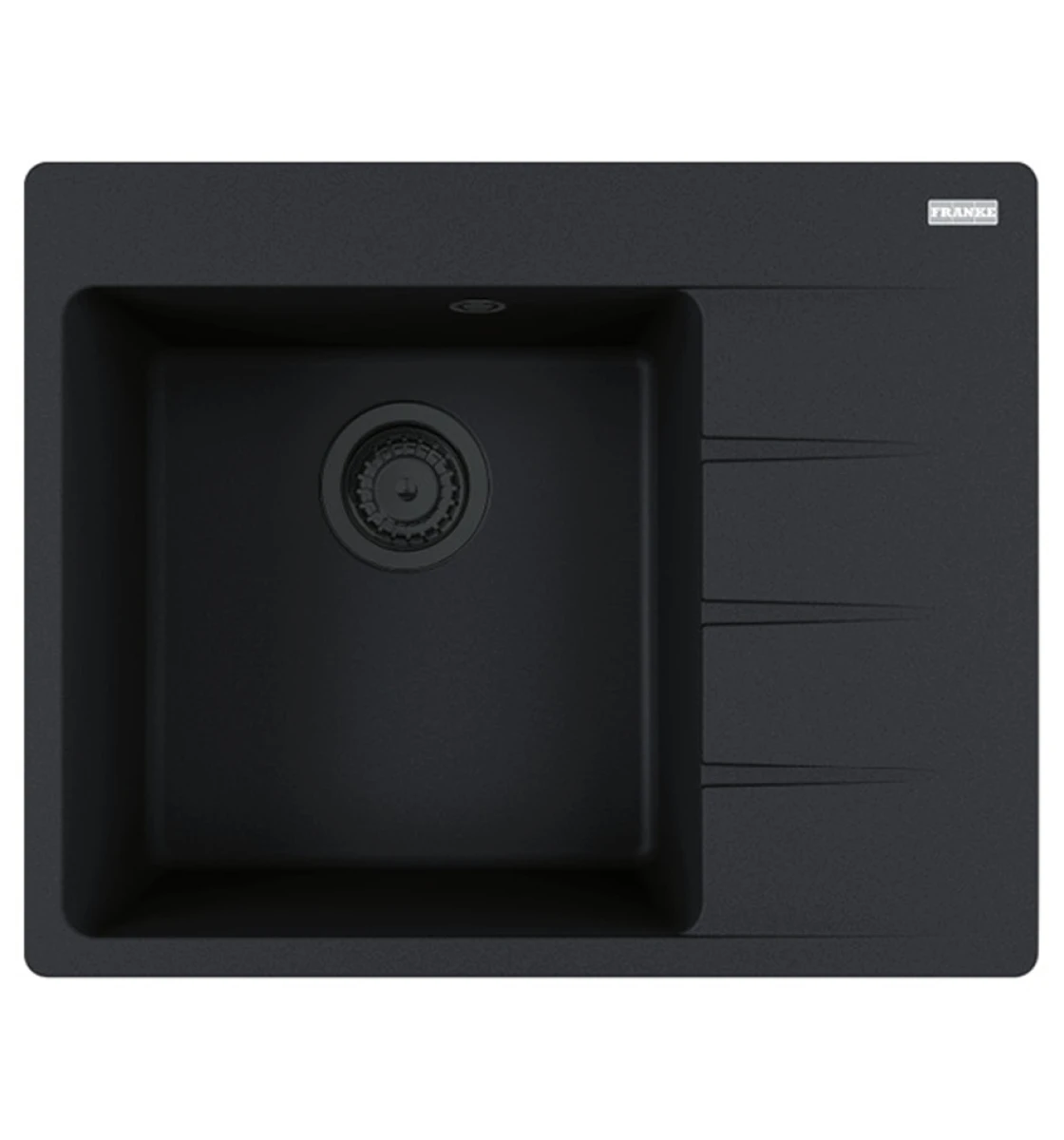 Кухонная мойка Franke Centro CNG 611-62 TL Black Edition (114.0699.242) черный матовый