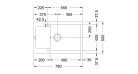 Кухонная мойка Franke Maris MRG 611-78 XL (114.0374.916) миндаль Фото №2