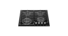 Комплект Духова шафа електрична GEO 62-0200 black + Варильна поверхня газова GGH 62-114 black glass Фото №5