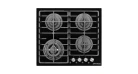 Комплект Духова шафа електрична GEO 62-0200 black + Варильна поверхня газова GGH 62-114 black glass Фото №3