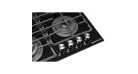 Комплект Духова шафа електрична GEO 62-0200 black + Варильна поверхня газова GGH 62-114 black glass Фото №6