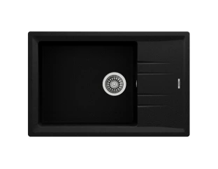 Кухонная мойка Teka STONE 60 S-TG 1B 1D (115330031) Черный металлик