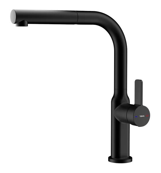 Смеситель кухонный Teka OVAL 938 Black (116020020) черный