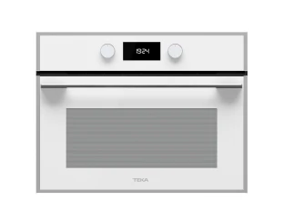 Електрична духова шафа + мікрохвилі Teka HLC 844 C (111160021) біле скло