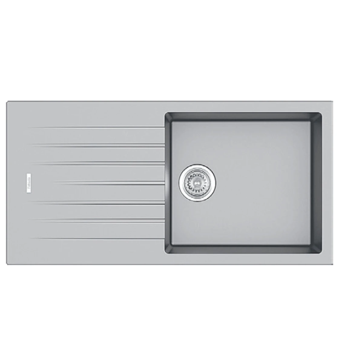 Кухонна мийка Fabiano Classic 100x50 Grey Metallic
