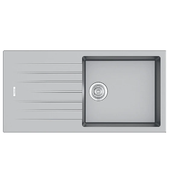 Кухонна мийка Fabiano Classic 100x50 Grey Metallic
