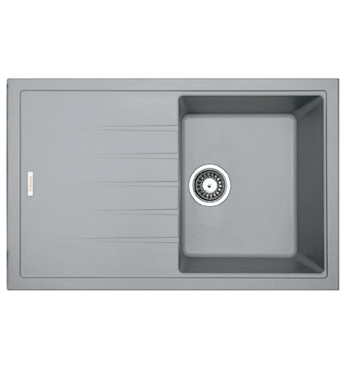 Кухонна мийка Fabiano Classic 78x50 Grey Metallic