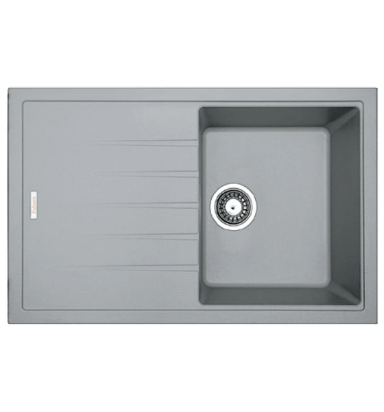 Кухонна мийка Fabiano Classic 78x50 Grey Metallic