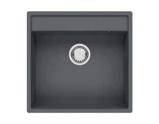 Кухонная мойка Fabiano Cubix 53x50 Titanium