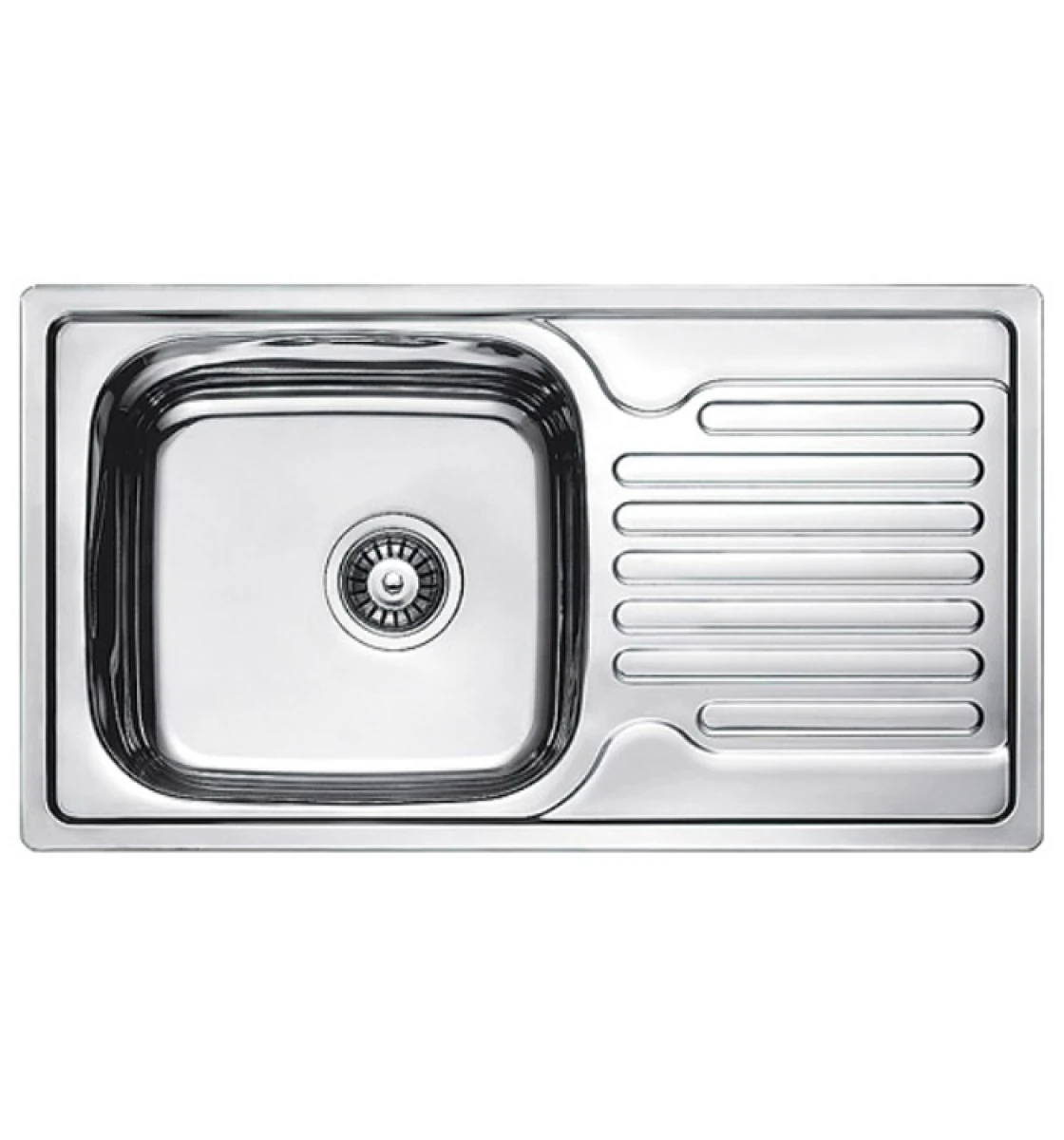 Кухонная мойка Fabiano 78x43 Satin