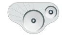 Кухонная мойка Fabiano Arc 94x58x15 Alpine White Фото №1