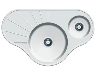Кухонная мойка Fabiano Arc 94x58x15 Alpine White