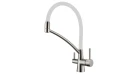 Змішувач кухонний Fabiano FKM 31.10 Inox White Фото №1