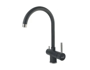 Змішувач кухонний Fabiano FKM 31.5 S/Steel Antracit