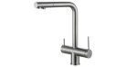 Смеситель кухонный Fabiano FKM 31.40 S/Steel Inox Фото №1